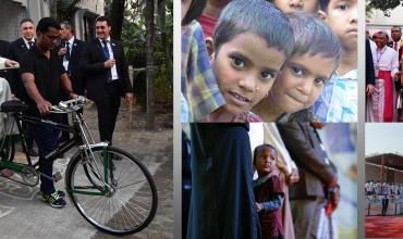 Del papamóvil al bicitaxi