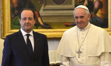 El Papa recibirá a Hollande