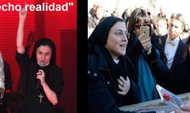 Sor Cristina cumple su anhelado sueño