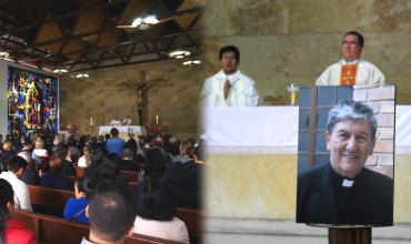 Homenaje al padre Alfonso Rincón en el primer aniversario de su Pascua