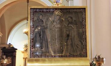 LA sagrada imagen en la Catedral 