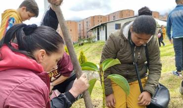 Comunidad de Usme se une a sembratón