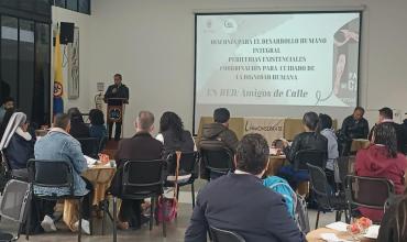 Iglesia católica en Bogotá promueve red eclesial: ‘Amigos de Calle'