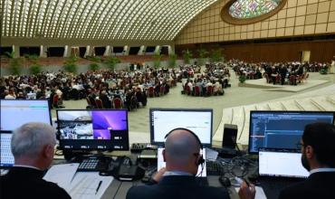 Asamblea del Sínodo de la Sinodalidad este lunes 9 de octubre | Crédito: Vatican Media
